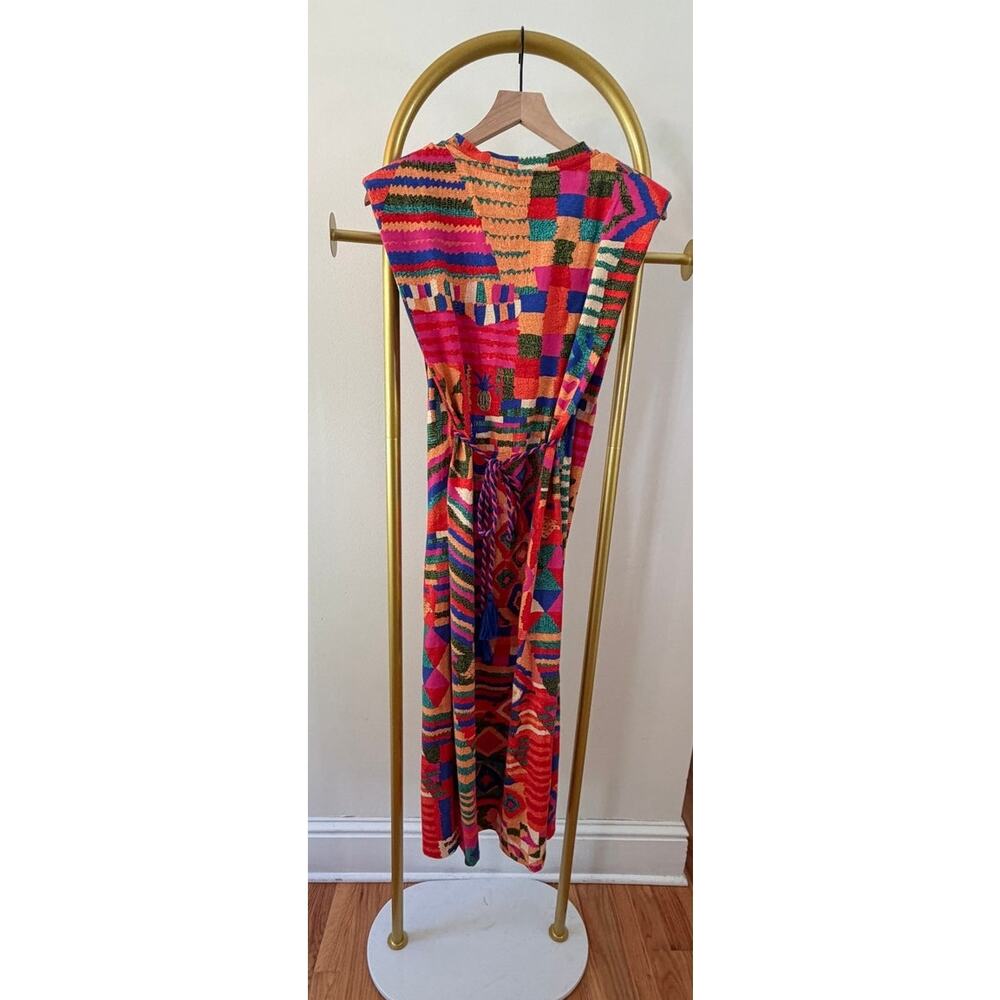 FARM Rio Multicolor Geometric Knit Mini Dress - Picture 5 of 13